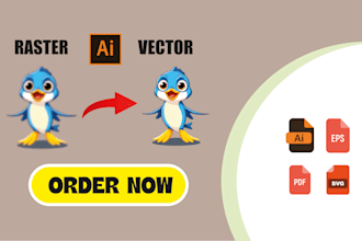 redraw  to raster to vector quickly convert