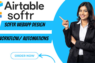 setup softr airtable softr app automate airtable expert softr interface