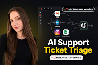 automate your customer support tickets with ai in n8n