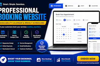 build staff selector special request panel weekly availability booking website
