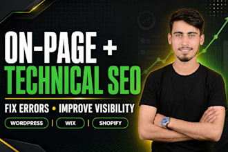 fix on page and technical SEO issues