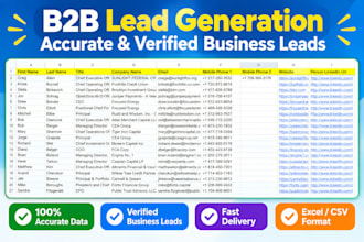 find direct phone numbers for lead generation