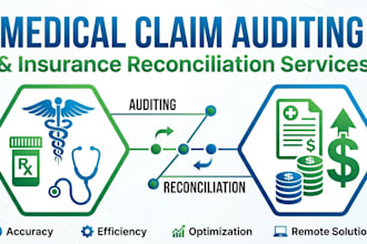 audit medical claims and optimize insurance resubmissions