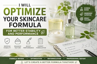 optimize your skincare formula for better stability and performance