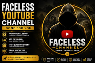 create faceless youtube channel and faceless video