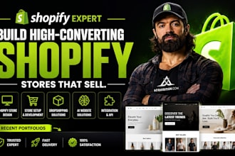 build shopify website design ai shopify store design shopify website development
