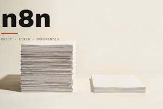 build and fix n8n automations that do your repetitive work