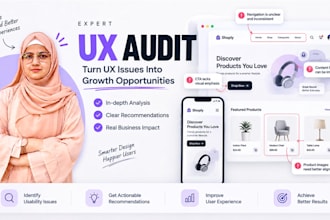 do a UX audit and usability analysis of your website or mobile app