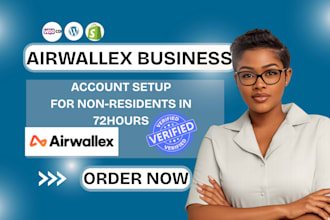 set up and verify airwallex business account for resident and non resident llc
