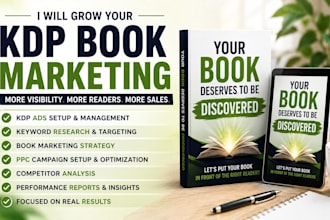 do book promotion, amazon KDP ads, ebook marketing  book advertising