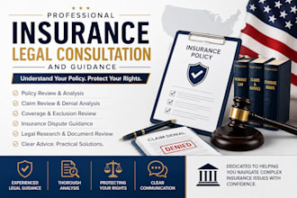 provide insurance legal consultation and guidance