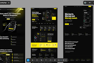 design a modern developer friendly website UI UX in figma