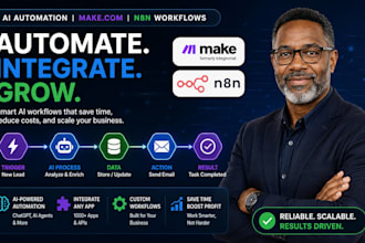 automate ai workflows with makecom and n8n automation integrations