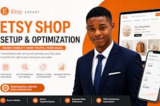 optimize etsy listings with SEO titles tags and etsy ranks with keywords