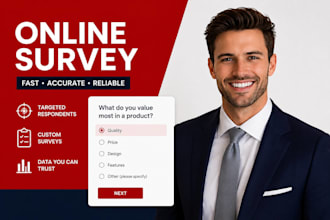 create market research surveys and questionnaires