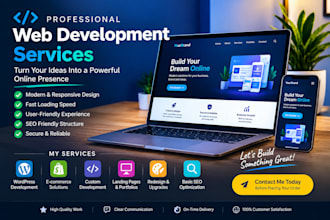 do web development and also provide you seo services
