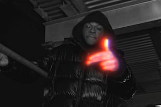 do trendy rap music video editing with advanced vfx and sfx