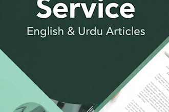 write english and urdu  blog post
