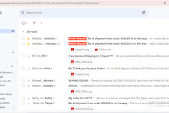 provide customer service for ecommerce shopify via email and live chat support