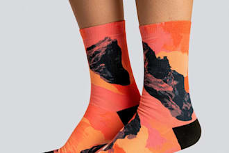 create a custom and unique socks design