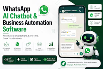 develop whatsapp ai chatbot for business automation