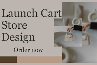 build a launch cart website for your business, one product store, stan store