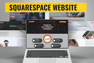 do squarespace website design, redesign squarespace, website development