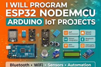 program esp32 nodemcu arduino iot projects, bluetooth and sensors