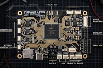 l design pixhawk flight controller pcb and develop embedded firmware