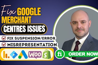 fix google merchant centre misrepresentation suspension, link shopify to gmc ga4