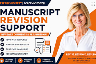 revise your research manuscript and respond to journal reviewer comments