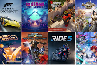 illustrate steam capsule for game art game cover and game poster