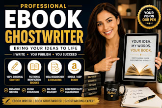 be your ebook ghostwriter ebook writer and book ghostwriter
