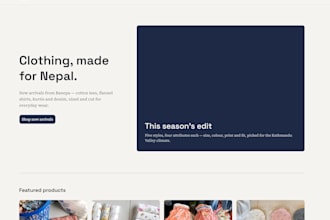 build an ecommerce website with payment integration