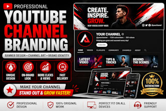 do youtube channel branding banner logo thumbnail setup brand identity