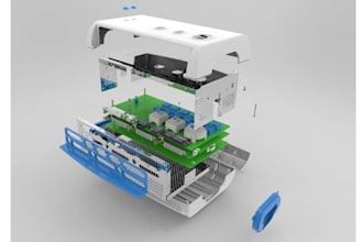 design medical device enclosure pcb healthcare cad 3d modeling product design