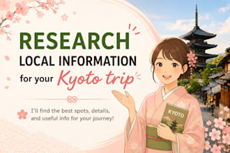 research kyoto travel and local information for you