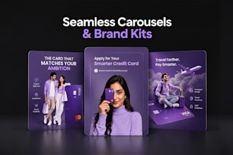 design high converting instagram carousels and ad creatives