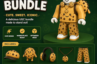 make a roblox ugc bundle from scratch in blender