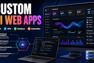 build a custom ai web app