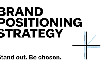 create a brand positioning strategy and identity marketing