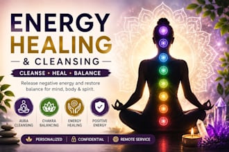 do healing and cleansing for your energy