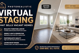 create photorealistic virtual staging that sells vacant homes