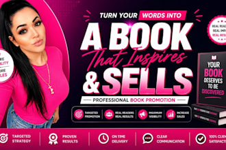do amazon book promotion and book marketing kindle book