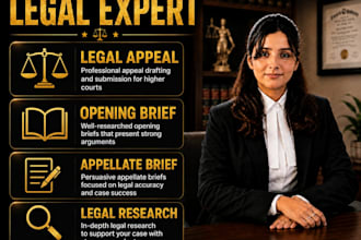do opening brief, legal appeal, appellate brief and legal research