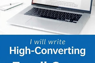 do professional copywriter for email copy ads