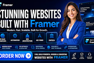 framer ai saas startups automation b2b architecture websites aec firms fintech