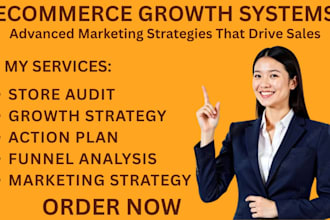 develop powerful ecommerce growth systems via advanced marketing strategies