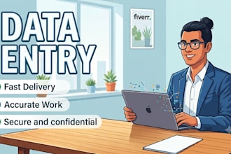 do data entry with accurately