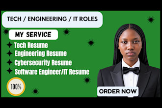 edit tech resume, engineering resume, ats resume, technical resume, IT resume